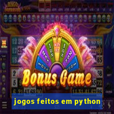 jogos feitos em python